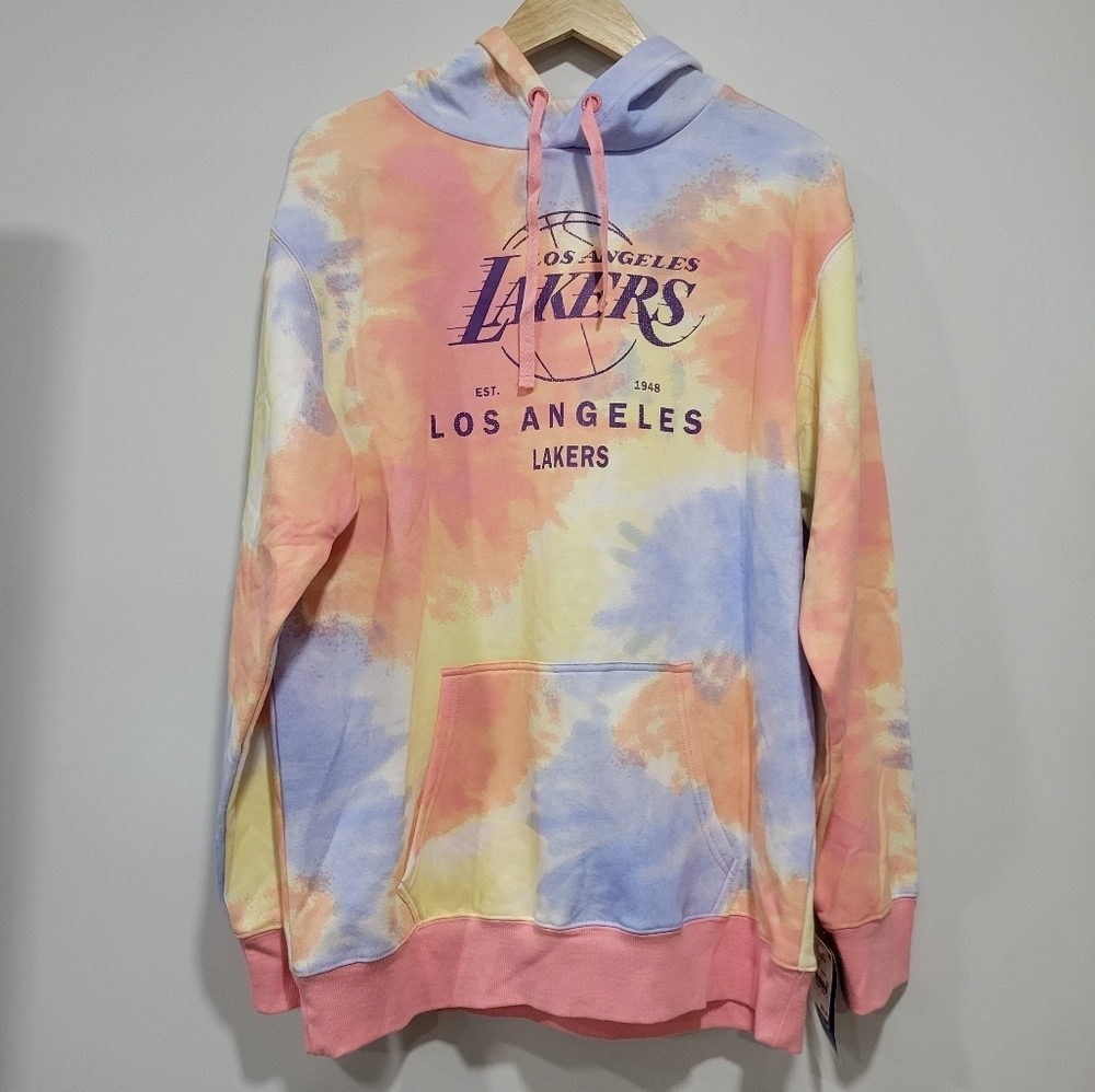 NBA Lakers Tie Hoodie Size L